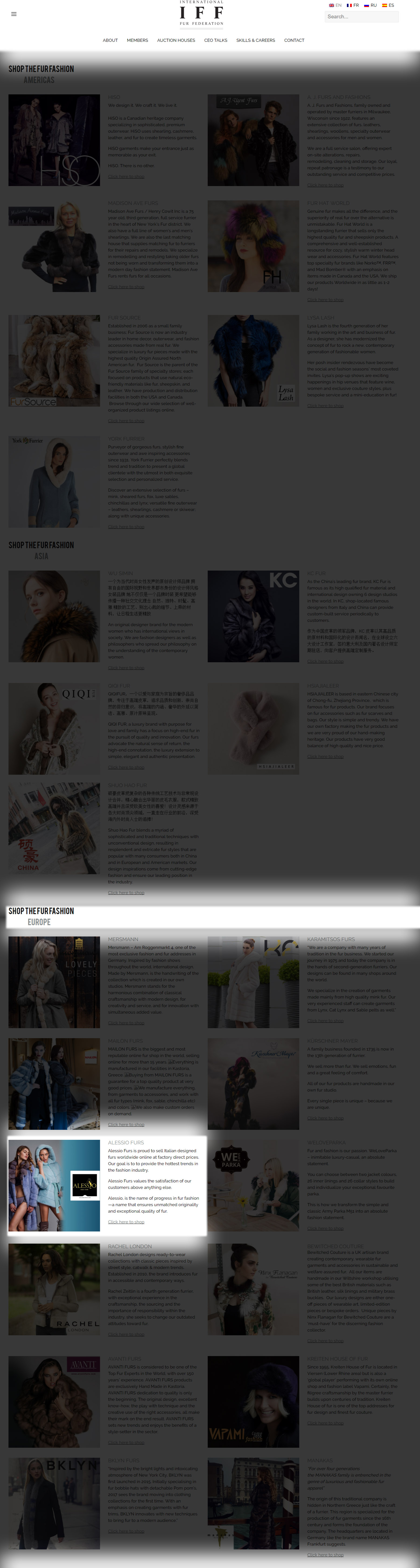 Alessio Furs at Shop the Fur Fashion | Campaign Alessio Furs at Shop the Fur Fashion | Campaign